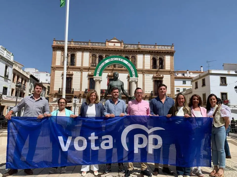 Acto de inicio de campa&ntilde;a del PP en la Plaza del Socorro.  - PP
