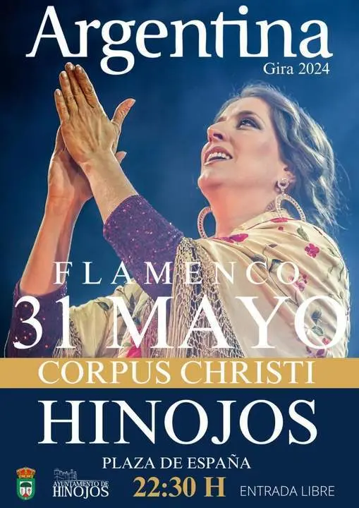 Argentina act&uacute;a en la festividad del Corpus en Hinojos - A.H.
