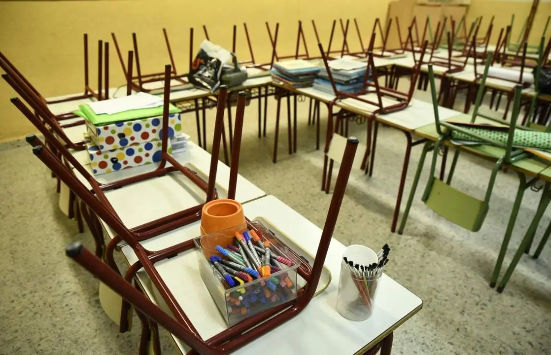 Un aula infantil. - EP