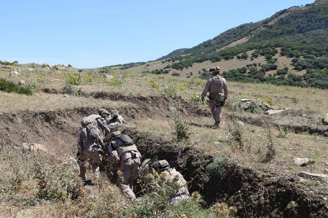 Adiestramiento personal de las fuerzas ucranianas - RLI