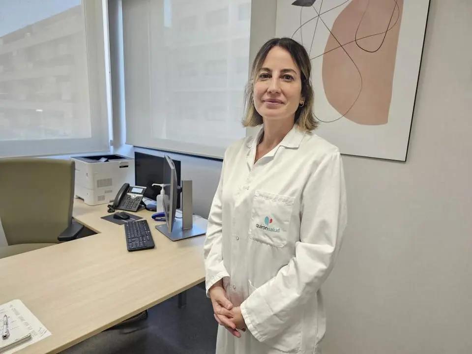 La doctora Irene Barreche. - QSM