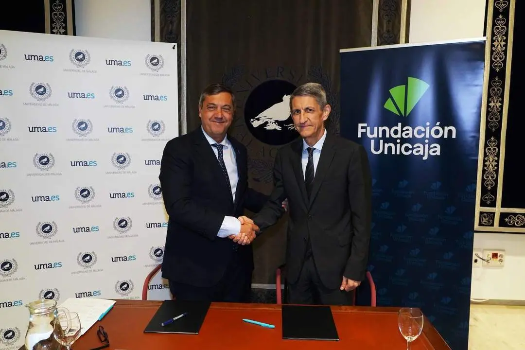 Acuerdo entre Fundaci&oacute;n Unicaja y Universidad de M&aacute;laga. - FUNDACI&Oacute;N UNICAJA