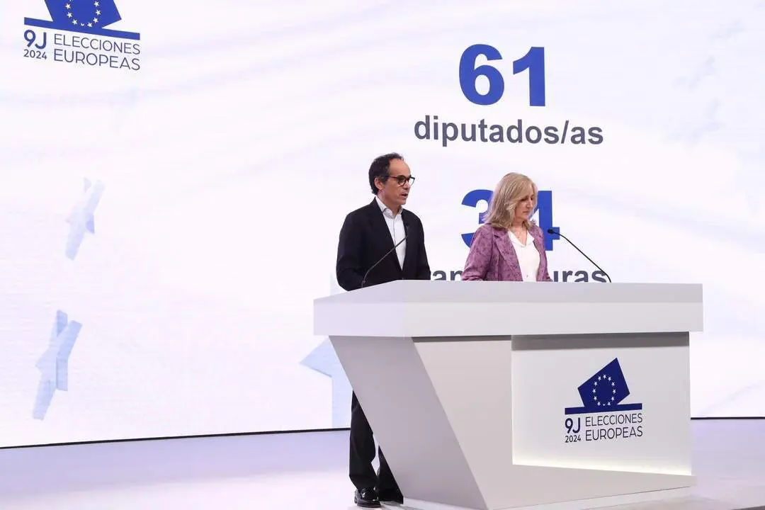 Comparecencia sobre las elecciones. - EP