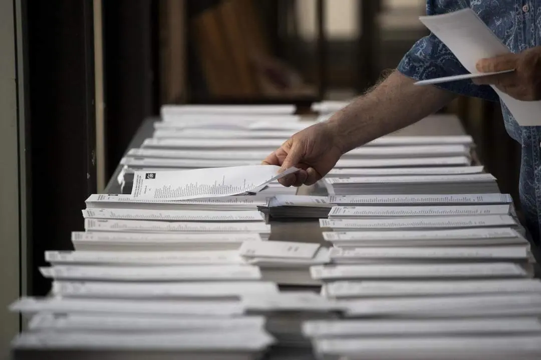 Papeletas electorales. - EFE