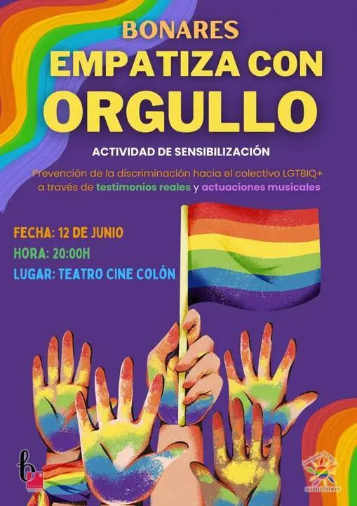 Bonares apoya el colectivo LGTBIQ+ - Ayto Bonares