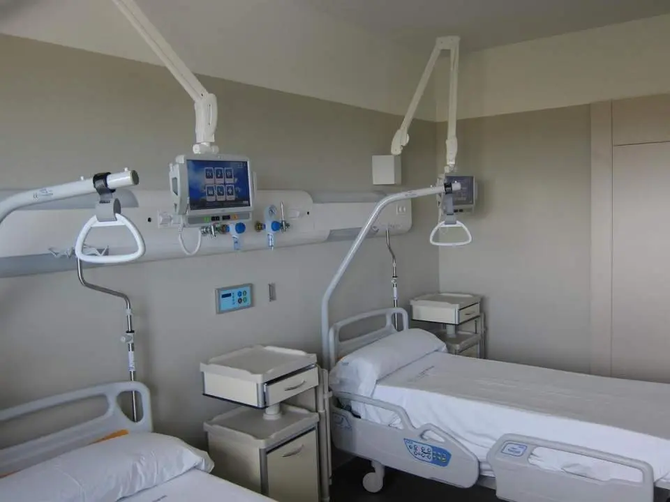 Imagen de archivo de una habitaci&oacute;n de hospital. - VM