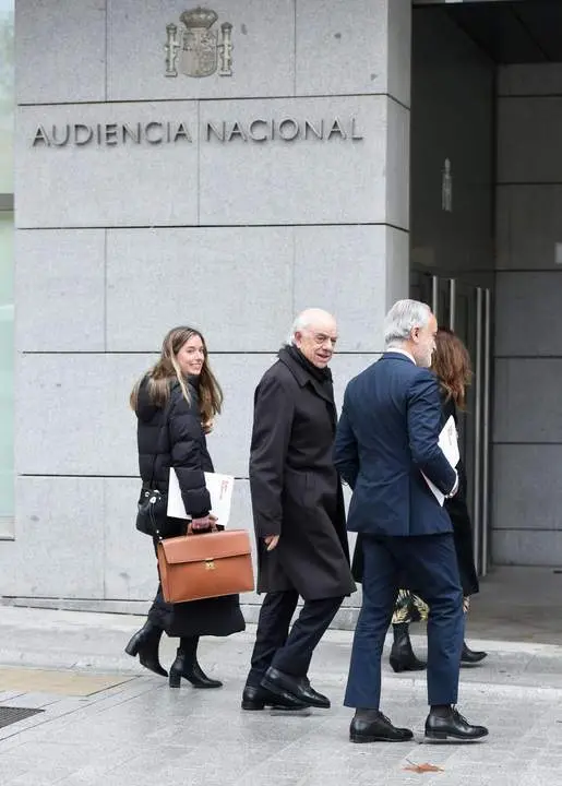 Francisco Gonz&aacute;lez, en la Audiencia Nacional. - EP