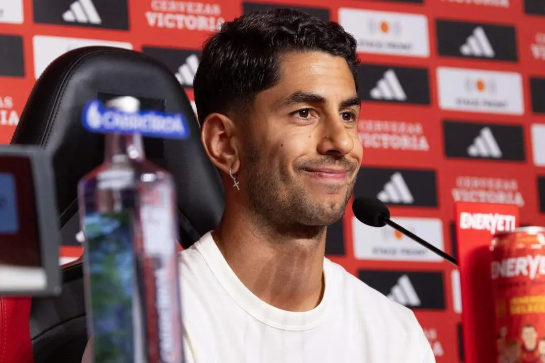 Ayoze P&eacute;rez, en rueda de prensa. - EFE