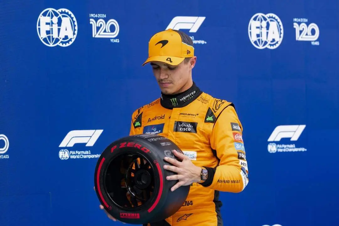 El piloto brit&aacute;nico Lando Norris. - EFE/ Siu Wu