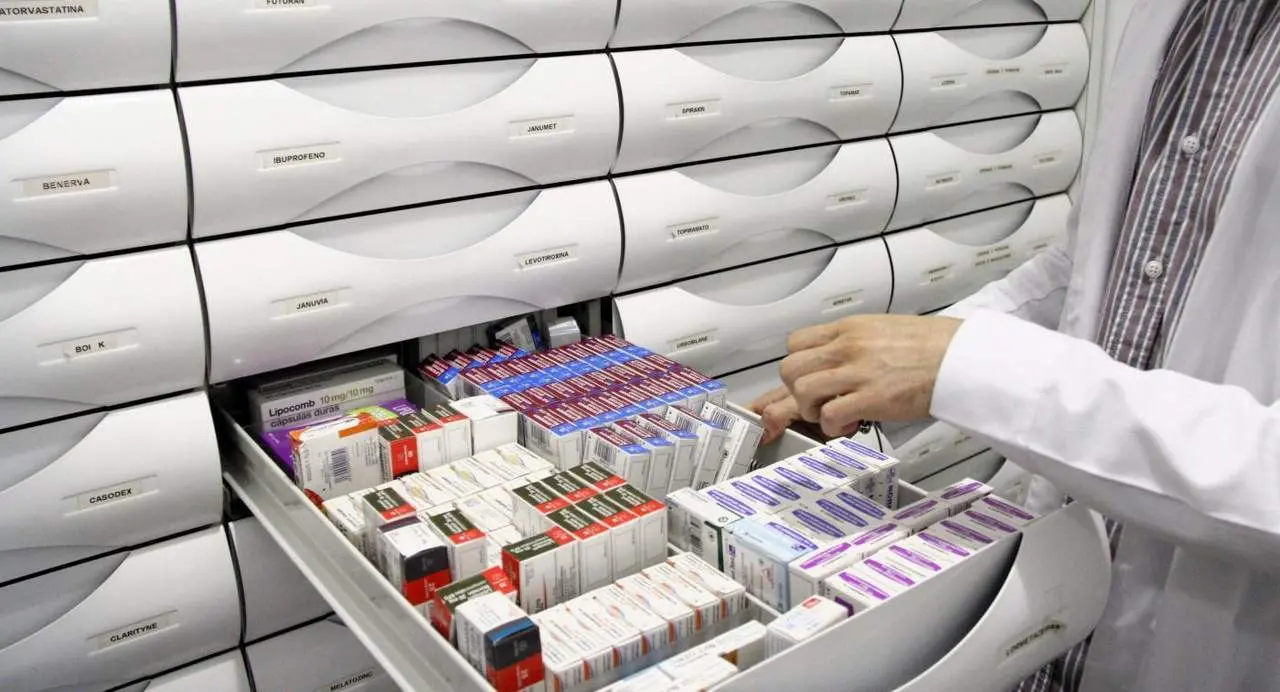 Una farmacia. - 
