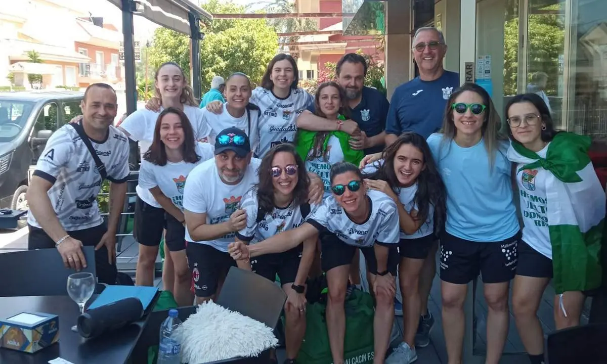 Celebraci&oacute;n del ascenso de vuelta a Guadalcac&iacute;n. - Guadalcac&iacute;n FSF