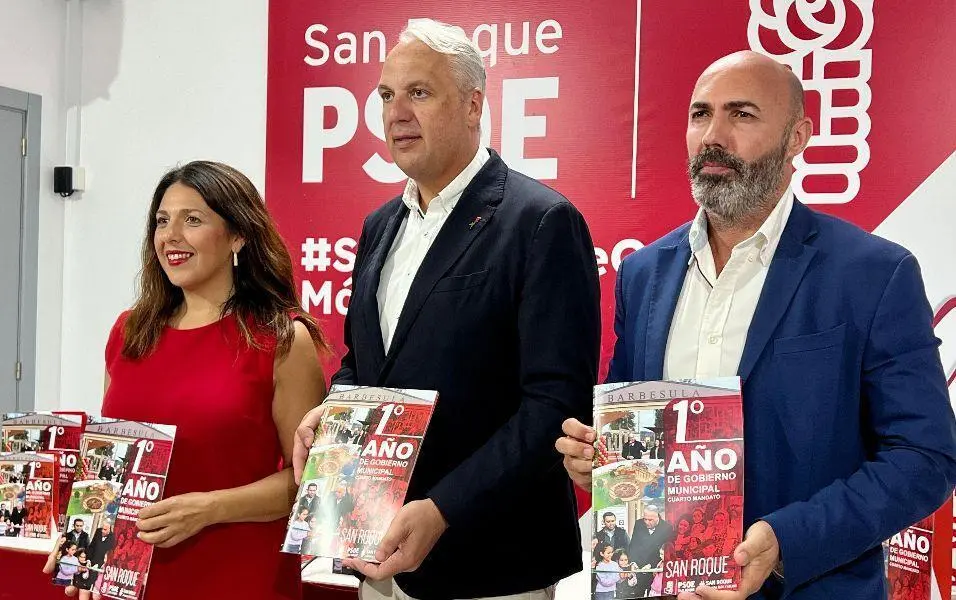 Presentaci&oacute;n de la publicaci&oacute;n de balance del PSOE de San Roque. - AI