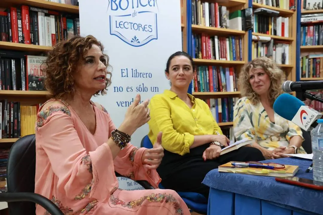 Montero, en su intervenci&oacute;n. - EP