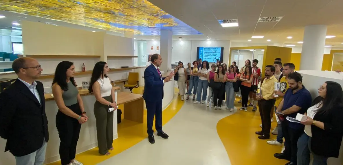 Recepci&oacute;n del rector a este nuevo espacio.  - Archivo 