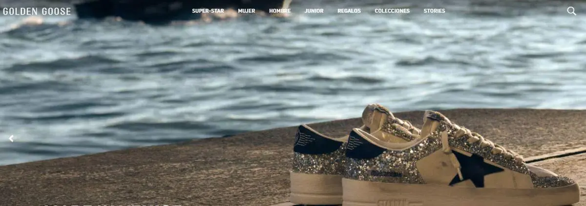Web de Golden Goose. - Servimedia