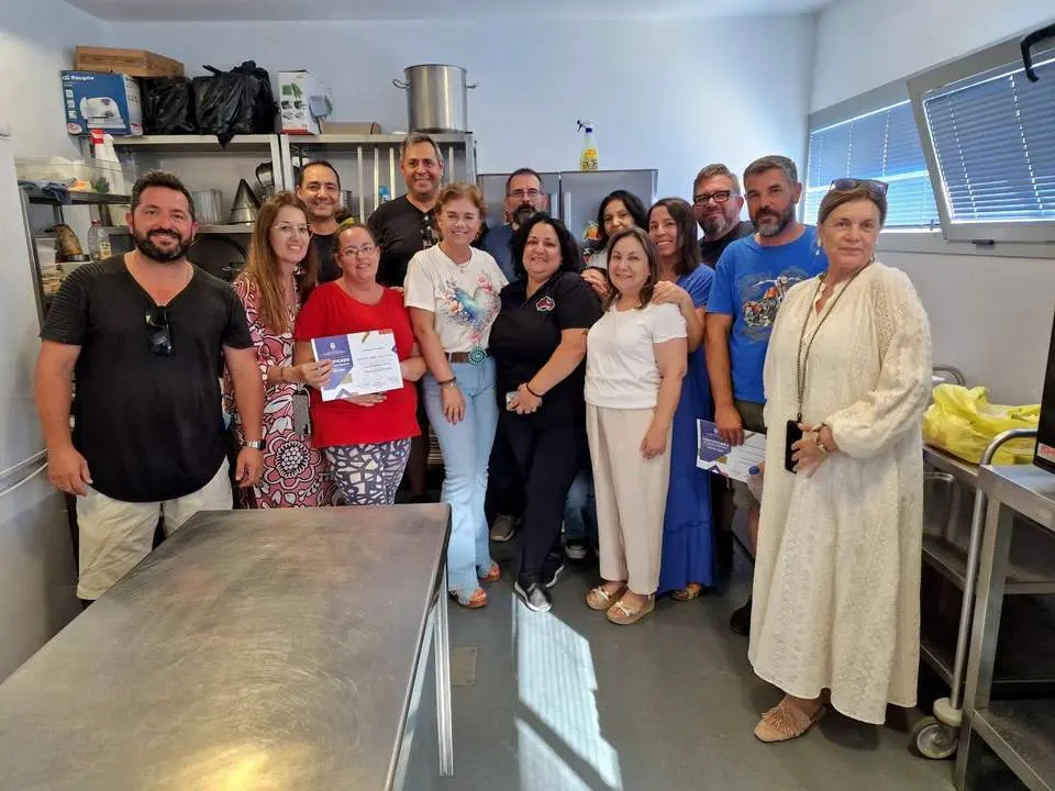 FIN DE CURSO DE COCINA DE VERANO. - VIVA