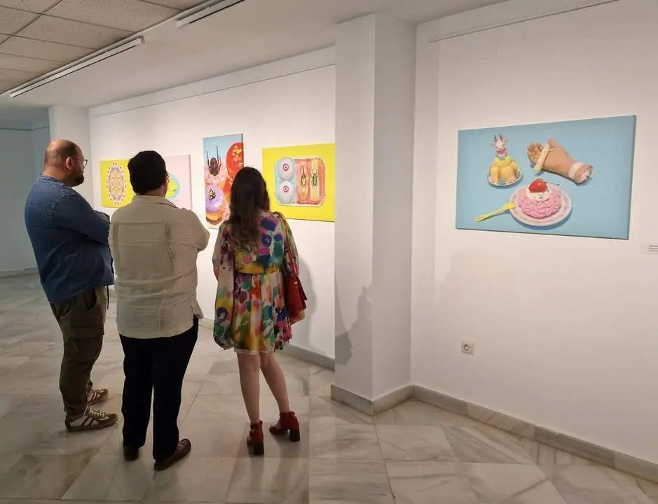 INAUGURACI&Oacute;N EXPOSICI&Oacute;N CRISTINA BURNS. - VIVA