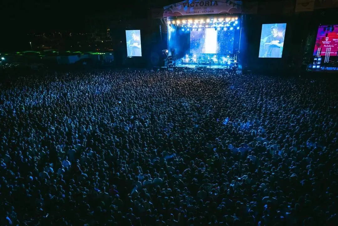 Melendi en el Weekend Beach Festival. - 