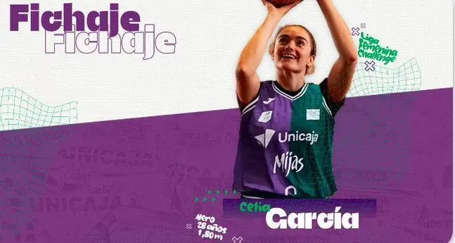 Celia Garc&iacute;a, segundo fichaje del Unicaja LF Challenge. - UNICAJA CB