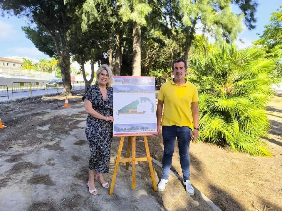 La delegada municipal explica el proyecto a ejecutar - VIVA