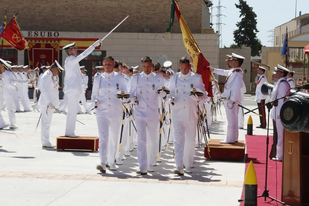 Acto en la Escuela de Suboficiales de la Armada en San Fernando - Armada