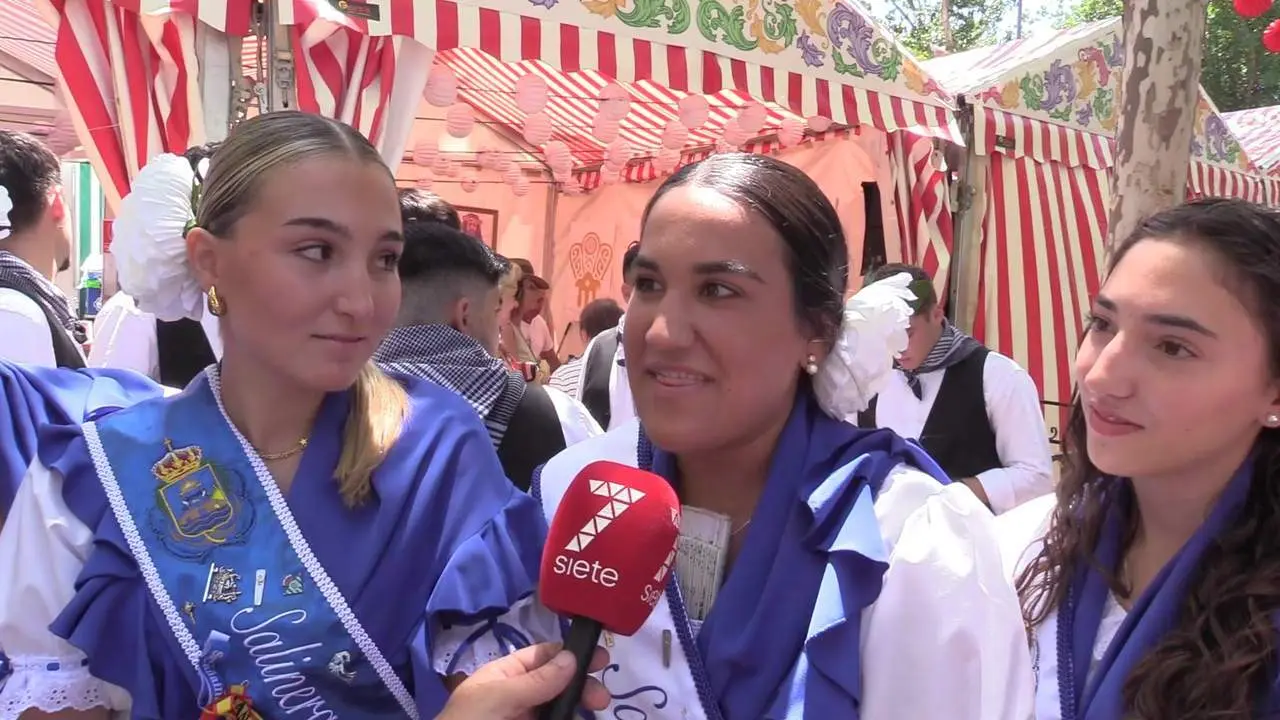 As&iacute; est&aacute;n viviendo las salineras de la Feria de La Isla una "experiencia inolvidable