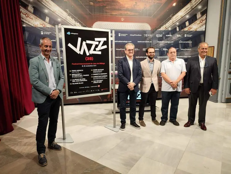 Presentaci&oacute;n de la 38&ordm; edici&oacute;n del Festival de Jazz de M&aacute;laga. - ROCA