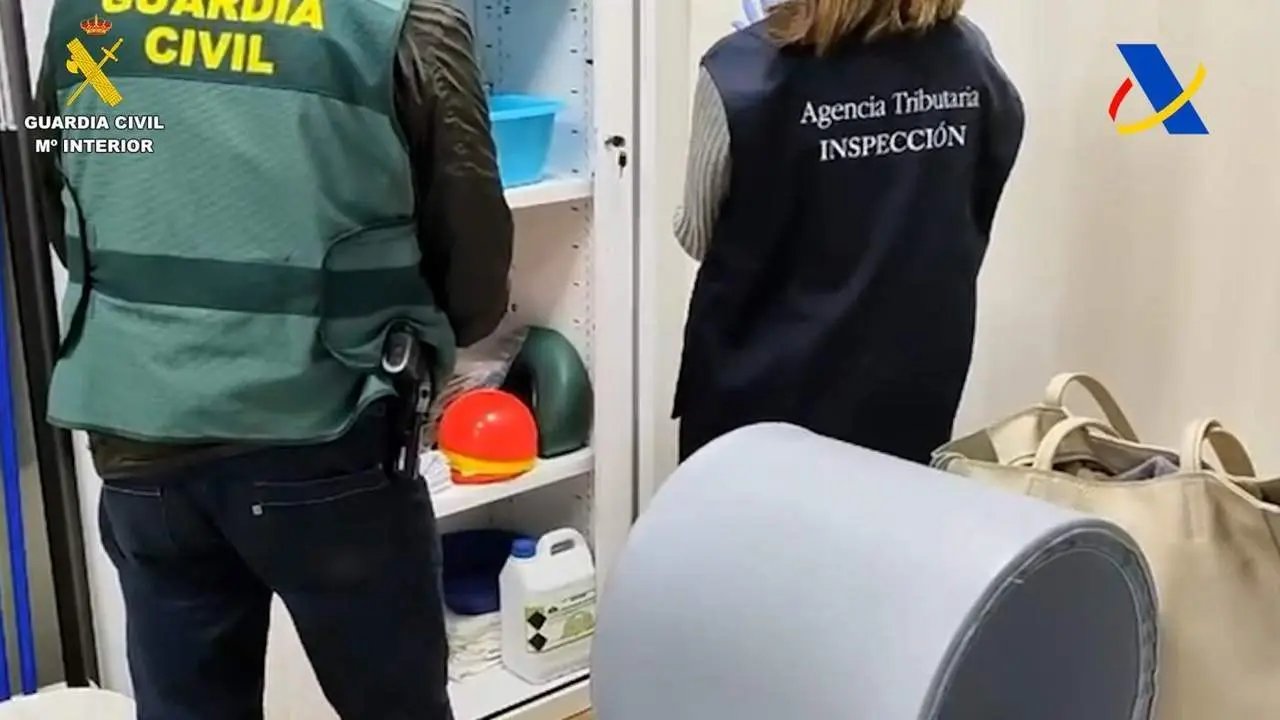 Una imagen de la operaci&oacute;n.  - Efe/Guardia Civil