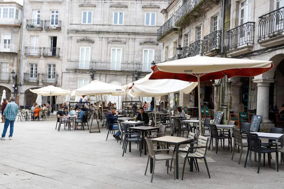 Una terraza. | Europa Press.