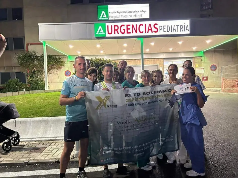 El resto solidario en M&aacute;laga. -  Hospital Regional