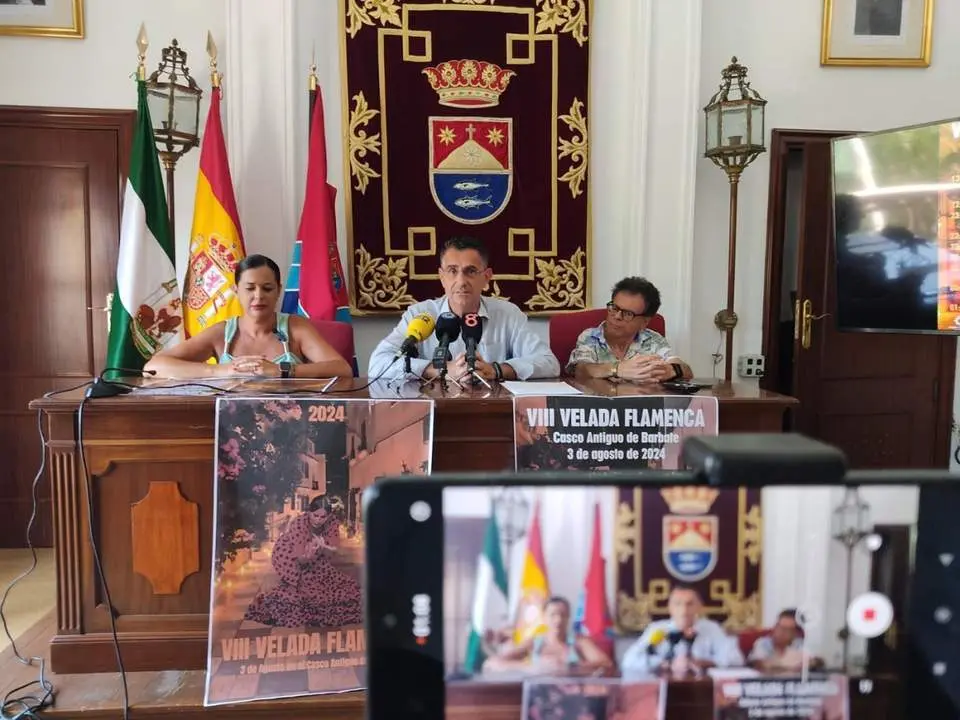 Presentaci&oacute;n de la Velada Flamenca. - 