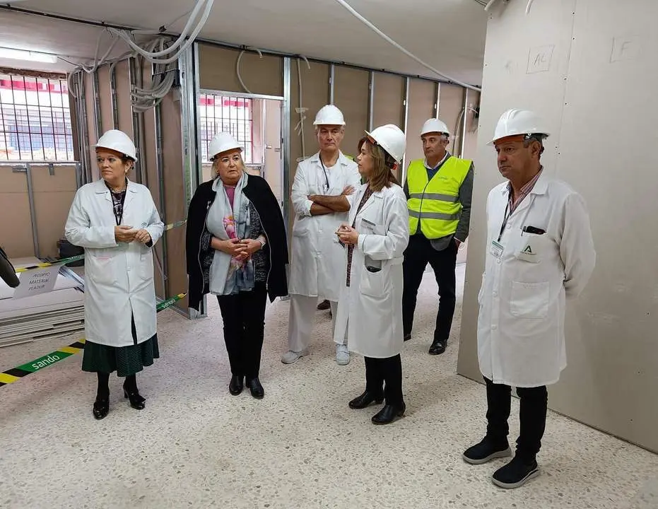 Una visita a obras en el Infanta Elena. - VH