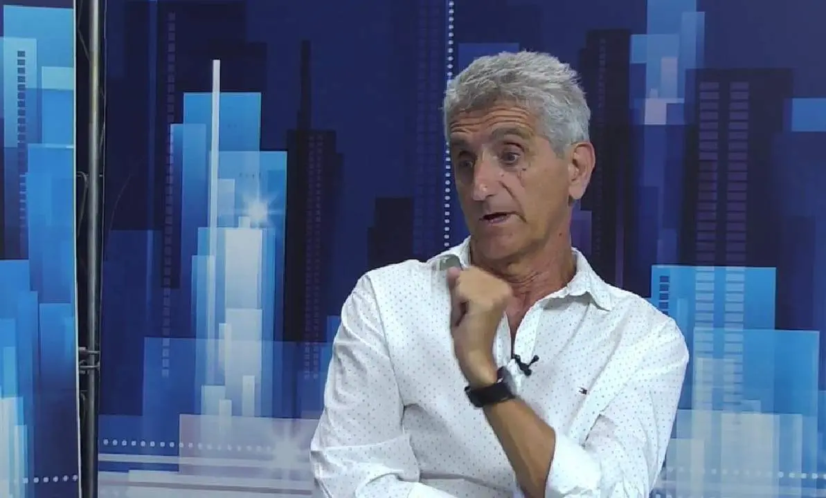 Durante la entrevista en 7TV M&aacute;laga. - Pablo Ruiz