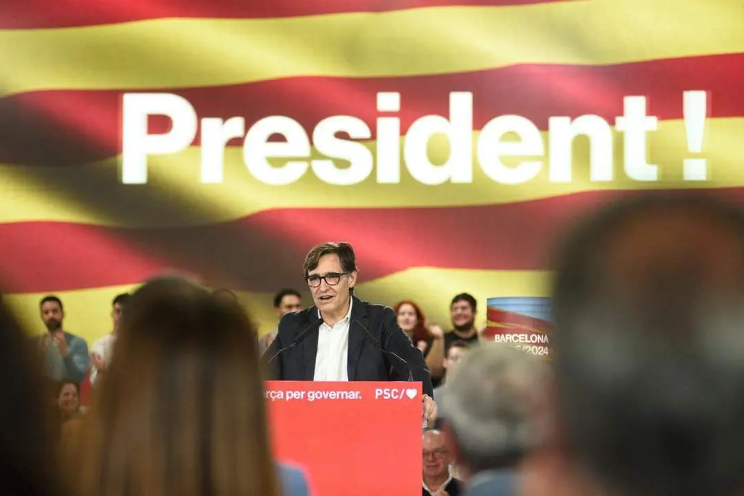 Illa durante un acto del PSC. - Europa Press