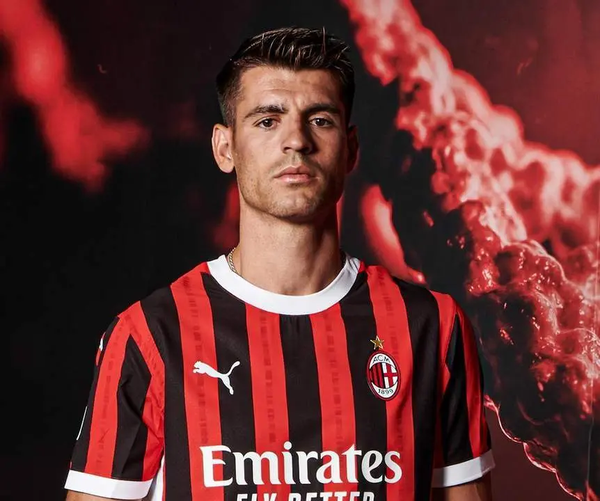 &Aacute;lvaro Morata. - AC Milan
