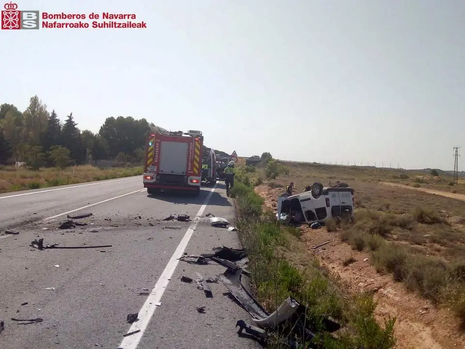 Imagen del accidente. - EP
