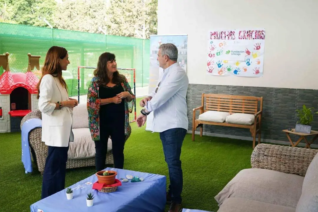  Ana Cabrera ha visitado las instalaciones. - Fundaci&oacute;n Unicaja