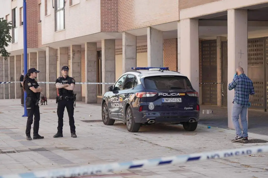 Agentes en las inmediaciones tras hallarse el cuerpo de la mujer, - Europa Press