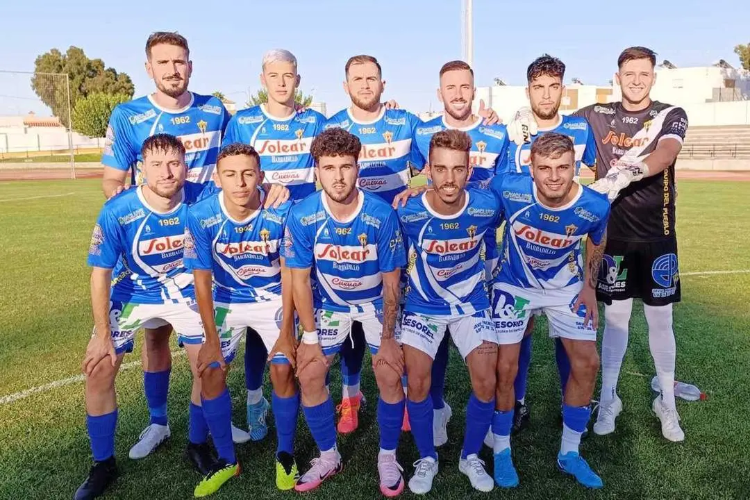 Once inicial del Rayo Sanluque&ntilde;o en el primer partido - RS