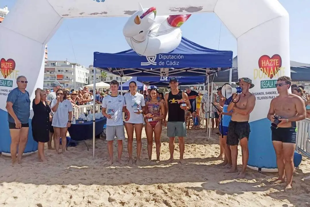 Un momento de la entrega de trofeos - CDNS