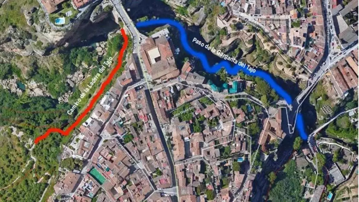 Infograf&iacute;a de la zona de la obra. - AI