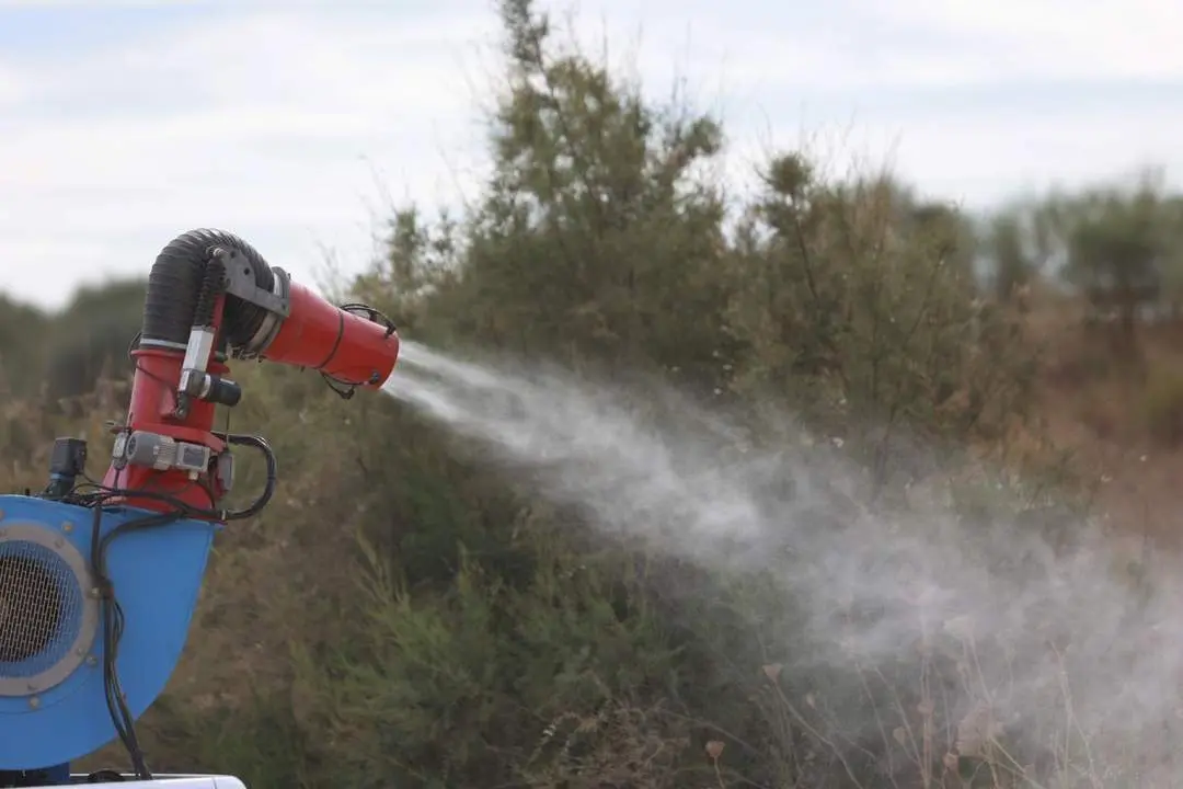 Nebulizador contra el mosquito del virus del nilo. - Europa Press