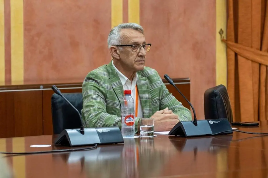El alcalde de Bonares. -  FRANCISCO OLMO/PARLAMENTO