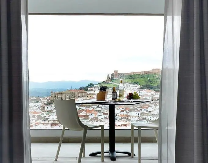 Vistas desde una de las habitaciones del Barecel&oacute; Aracena. - BARCEL&Oacute;