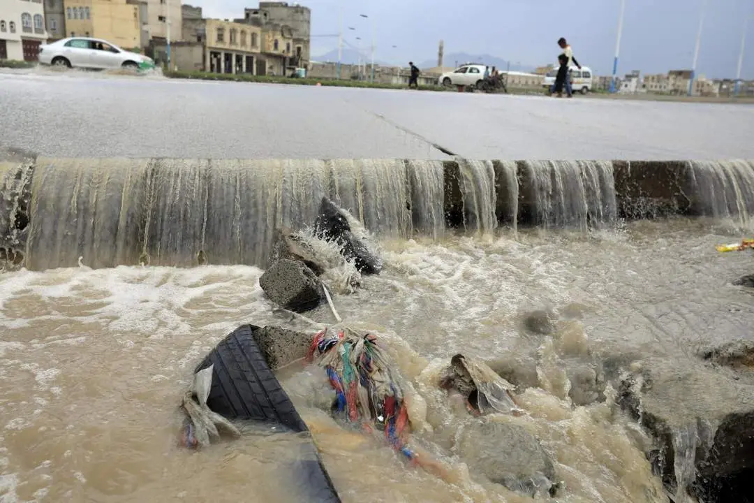 Inundaciones en Yemen. - EFE