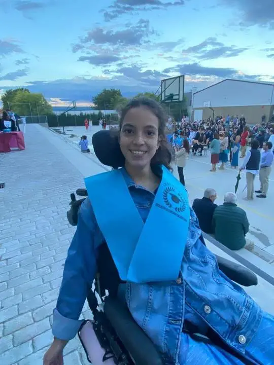 Gema Canales, en su graduaci&oacute;n. - EP