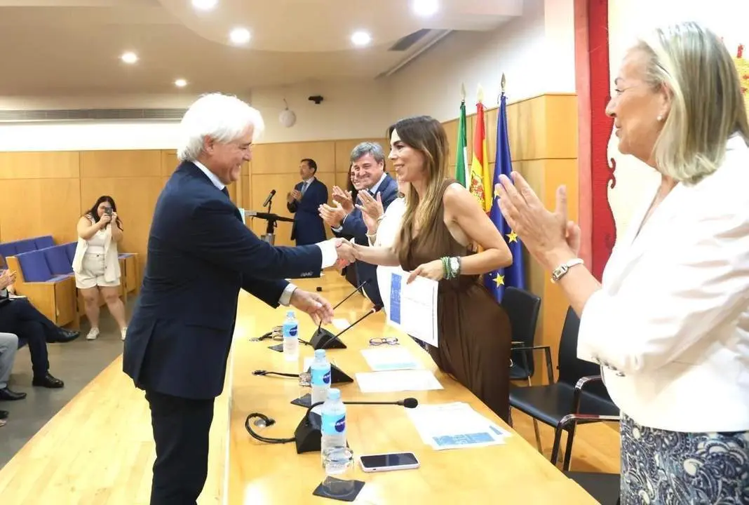 La delegada territorial de Justicia, Teresa Pardo. - Junta Andaluc&iacute;a
