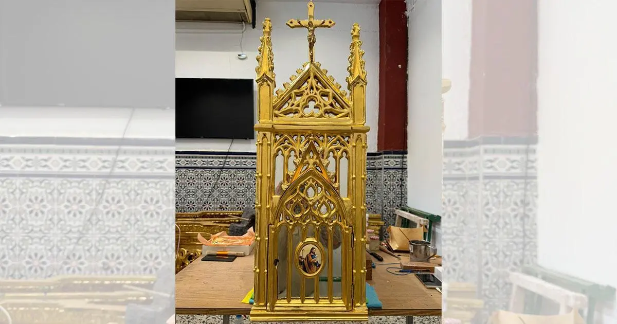 Sagrario de la Capilla completamente restaurado - CEDIDA