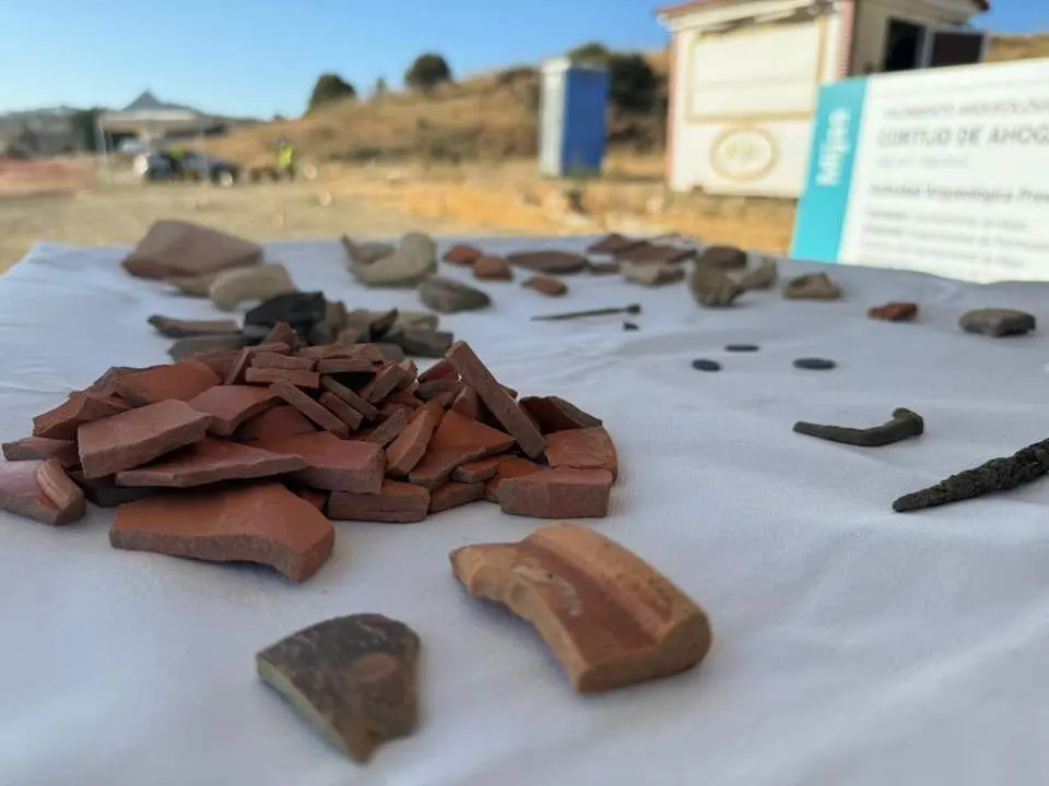 Yacimiento arqueol&oacute;gico situado en el Cortijo de Ahogadero. - Ayuntamiento
