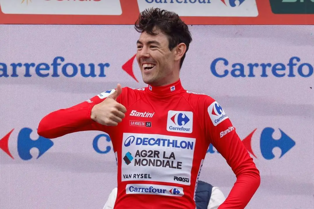 O'Connor, l&iacute;der de la Vuelta. - EFE